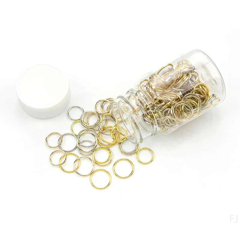 [YU] 180 unids/caja mujer Boho Hip-Hop trenza oro plata anillo pinza para el pelo Pin accesorio DIY