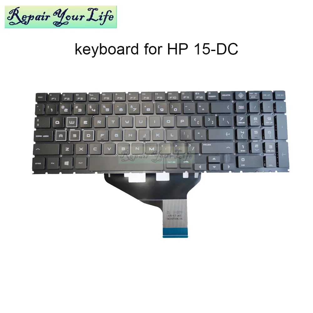 

L50880-071 ES Spain Spanish RGB Backlit Keyboard For HP OMEN 15-DC 15-DH 15T-DC DC0010CA Colorful Backlight Laptop Keyboards