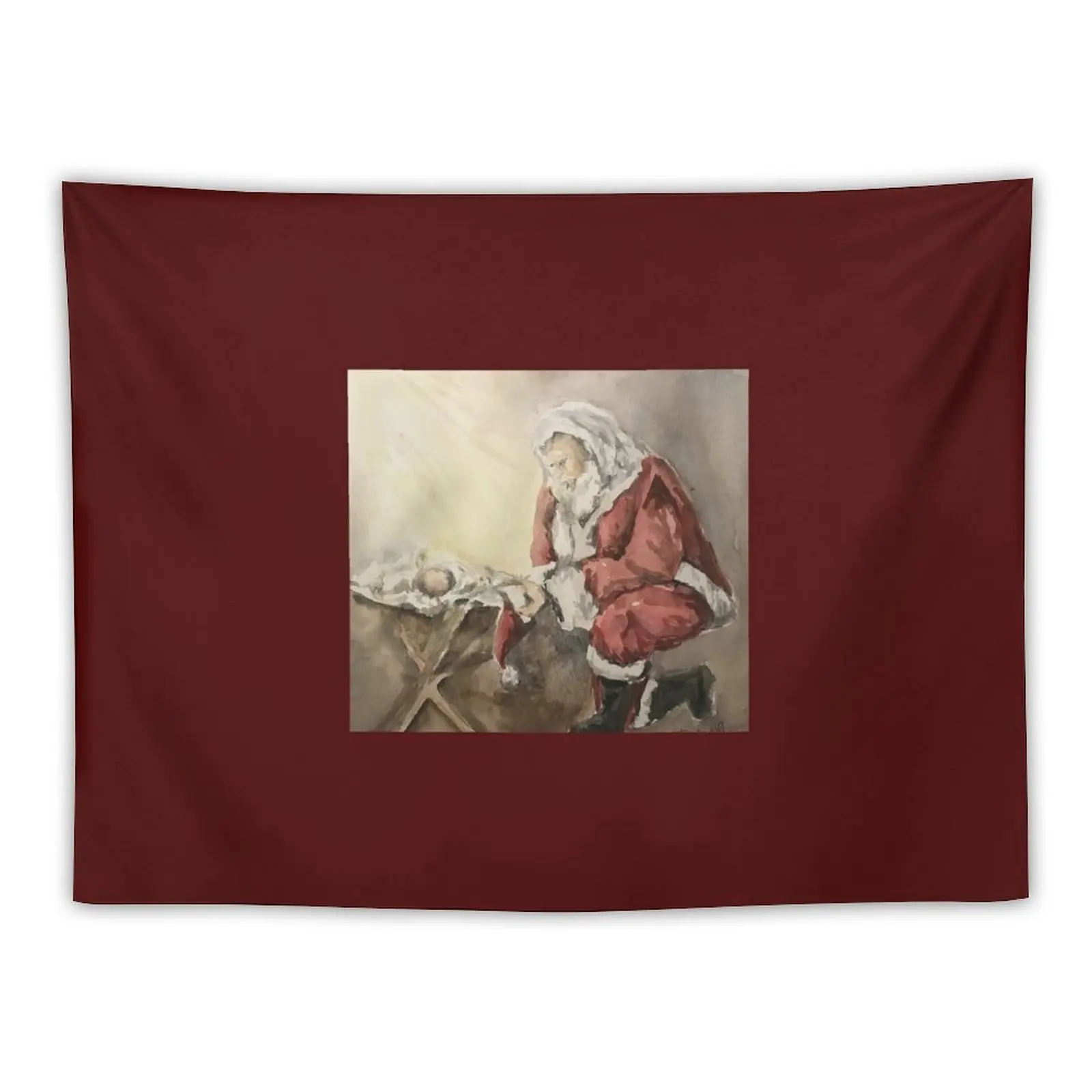 

Praying Santa Tapestry Aesthetic Room Decor Korean Decorations For Room