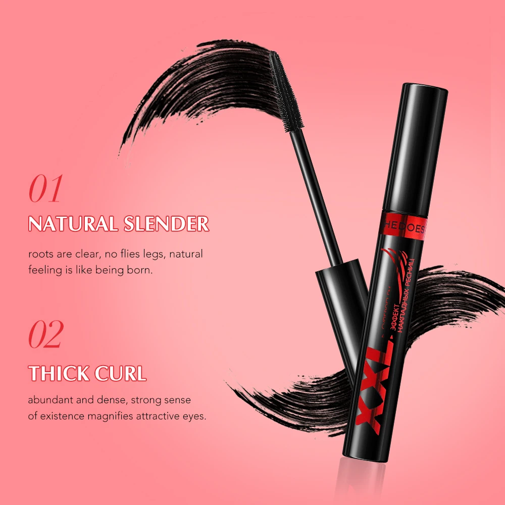SHEDOES  Naturally Lengthening, Naturally Thickening, Curling Mascara,Waterproof and sweat proof mascara [Gifts for Girls]