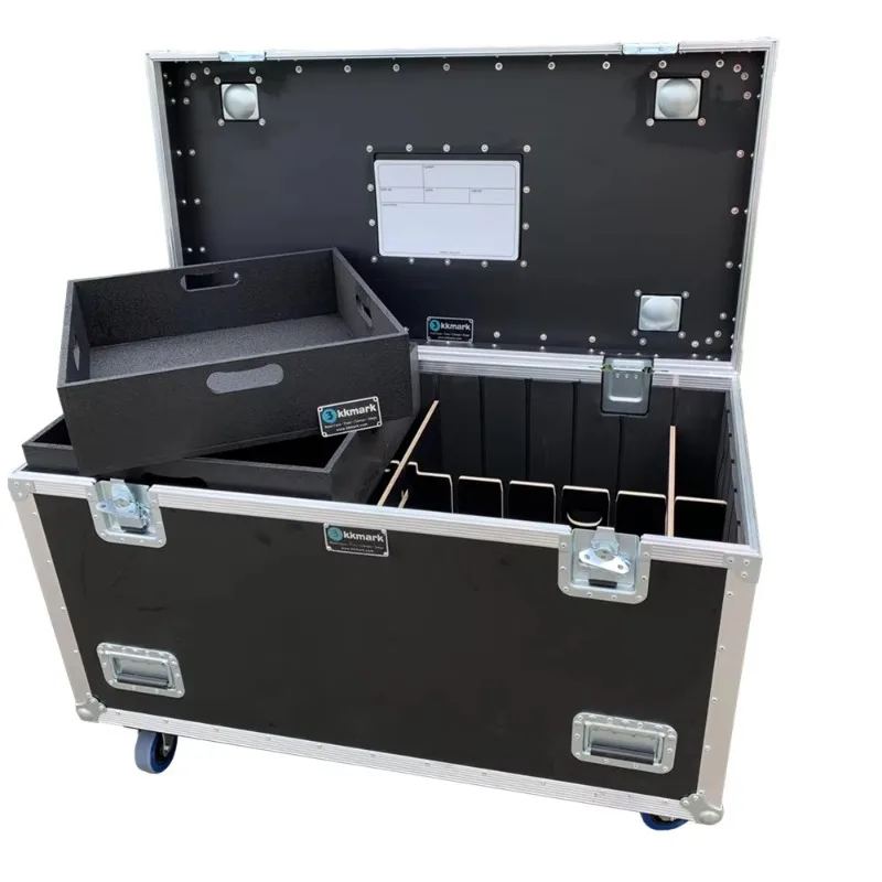 

44'' Utility ATA Flight Transport Road Case With Dividers