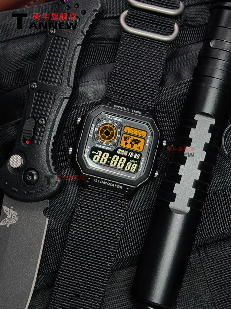 Modification Dial Kit for Casio AE-1200 Watch Japanese Copper Watch Face with Film for Module 3299 Replacement Upgrade Part