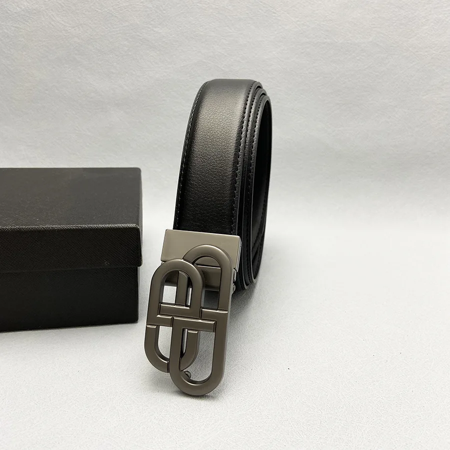 Модный выбор: мужской парижский ремень из натуральной кожи с вращающейся пряжкой, прочный, отлично подходит для джинсов, модный подарочный ремень для мужчин