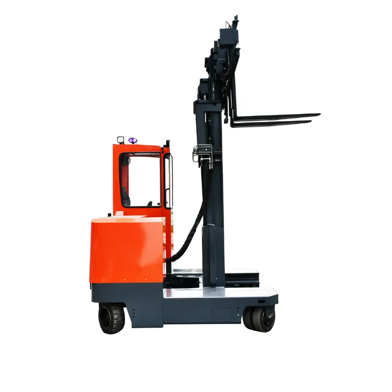Multi-directional Counterbalance Forklift 3-5 Ton Full Way Side Loader Wide Body Seat Restaurant