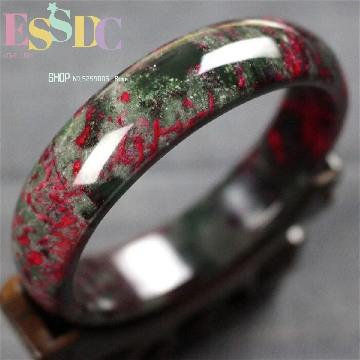 Naturally Jade Raw Stone Processing Peach Blossom Jade Bracelet Xiuyu  Women Generous Exquisite Female  Wholesale Jewelry Gift
