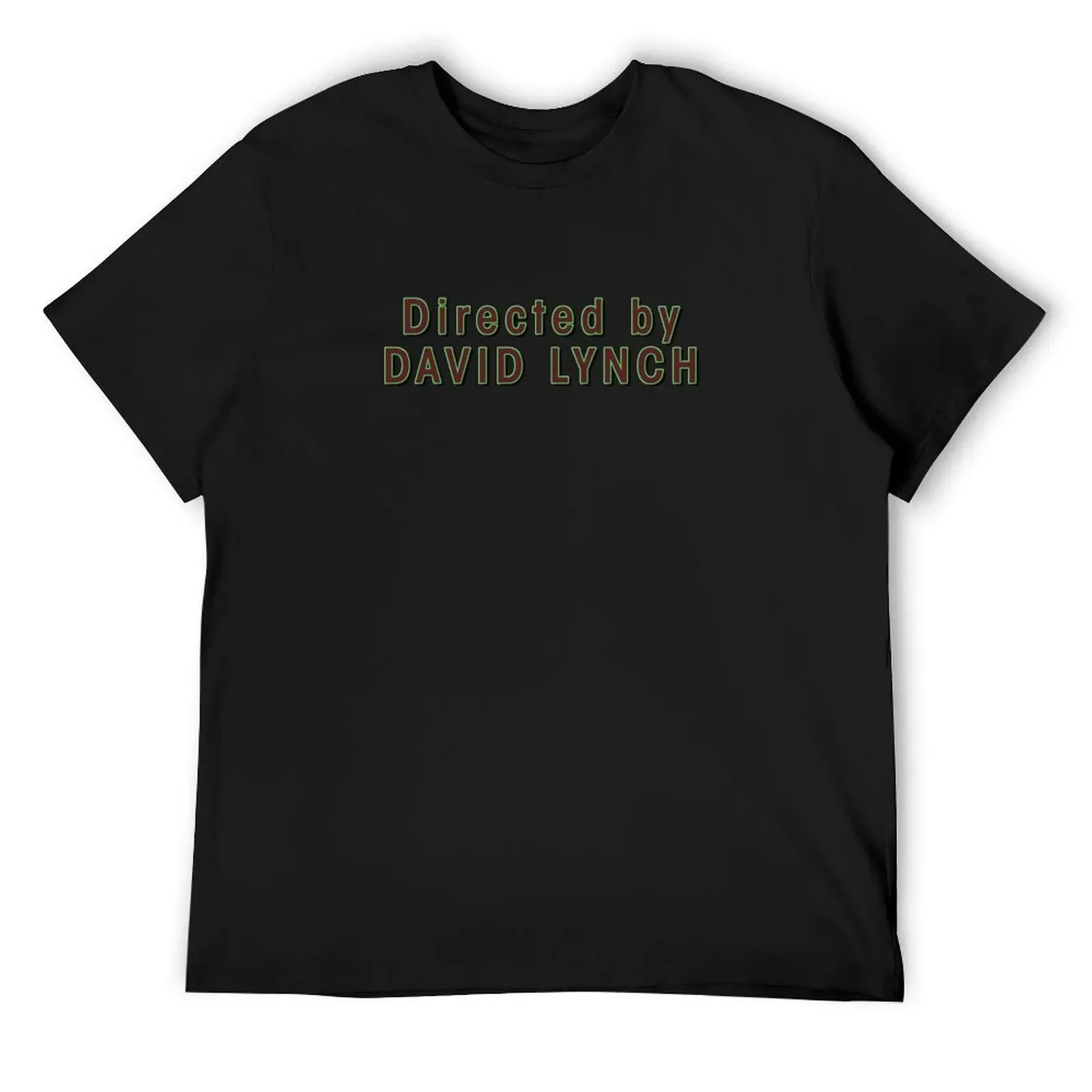 Directed by David Lynch Classic T-Shirt summer top oversized graphic tee luxury clothes men