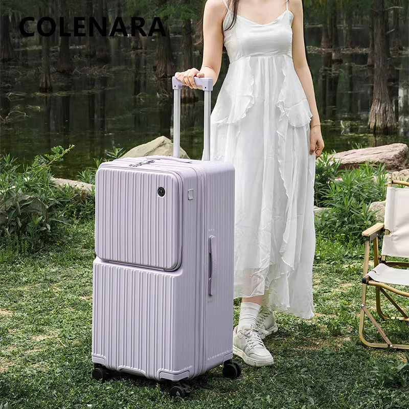 COLENARA Suitcase Large Capacity Trolley Case PC Boarding Box 20