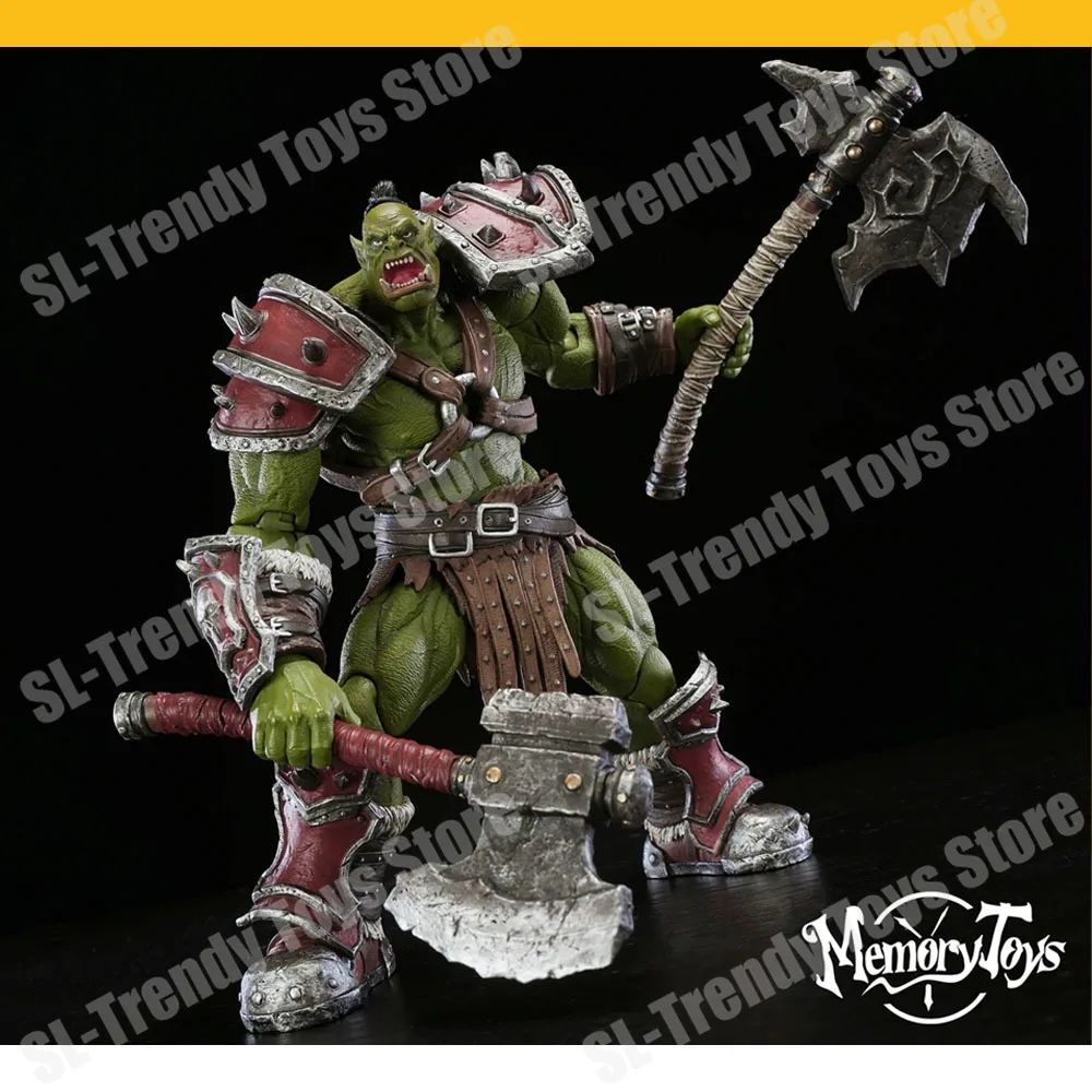 

Memory Toys Kagas Adventurer World Third Orc Mercenary Captain 8" 20cm Action Figure Collectible Toys Doll Model