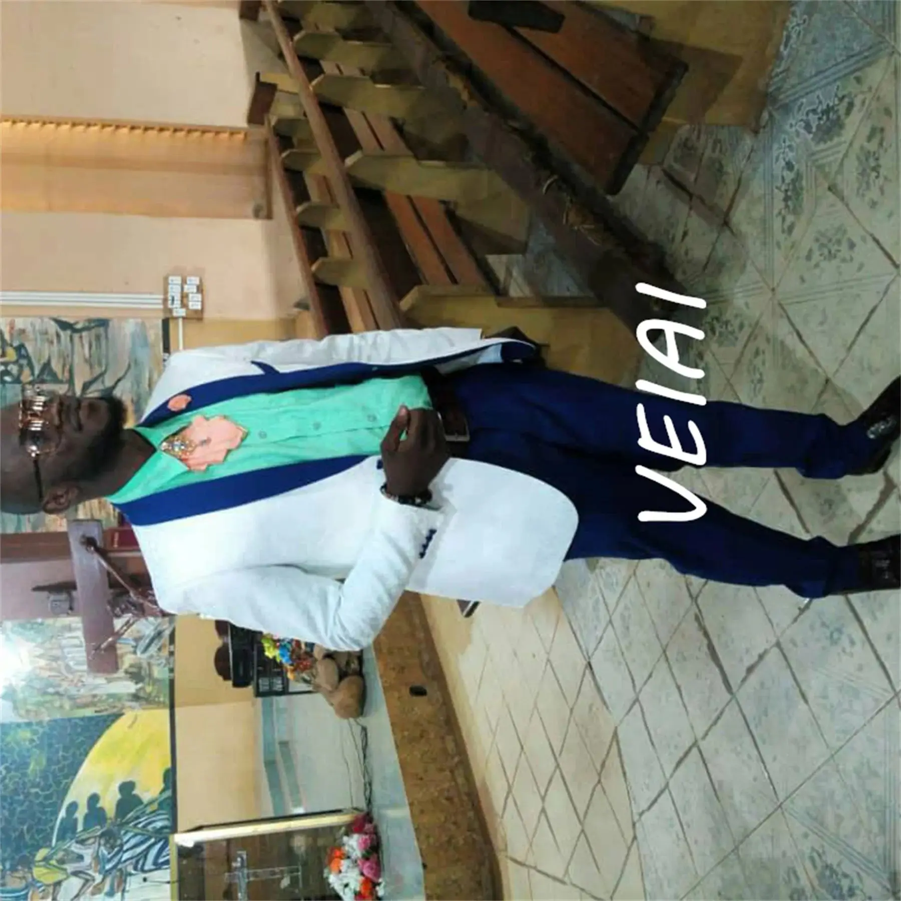 

CustomizedSlim Fit African Mens Suits Latest White Coat with Pants 2 Piece Formal Groomsmen Tuxedo for Best Man Bridegroom New A