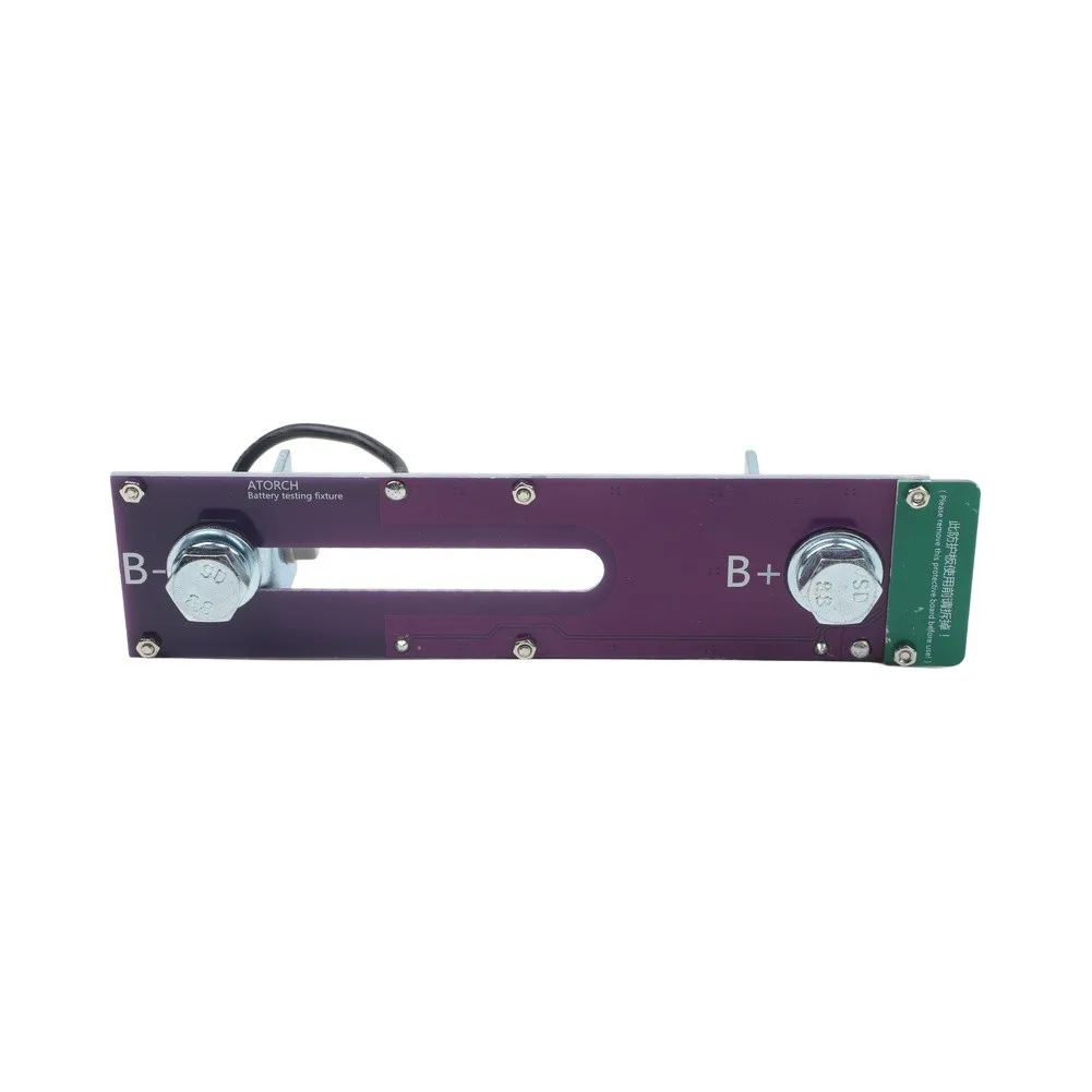 For Battery Testing 20A Battery Tester High Current Battery Tester Battery Tester Purple Elastic Spring Contacts