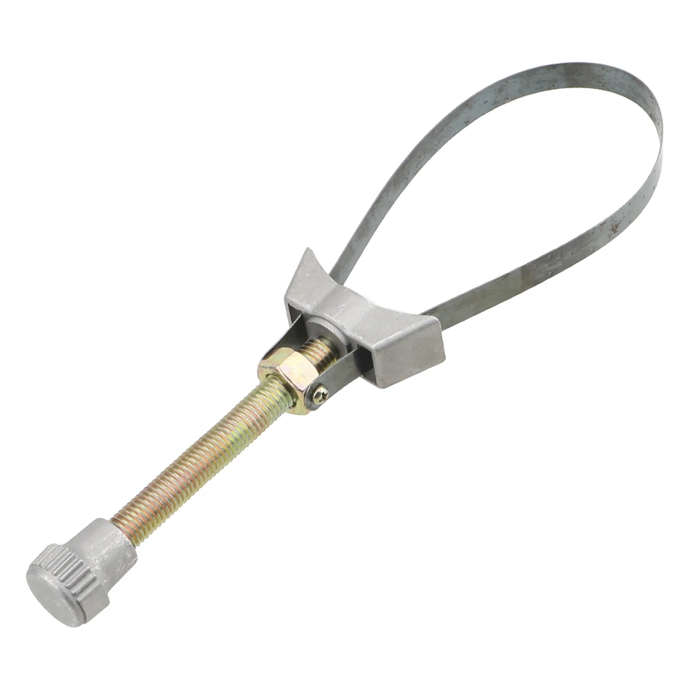 Herramienta de extracción de filtro de aceite de coche, llave de correa de acero de diámetro ajustable de 60mm a 120mm, herramientas manuales