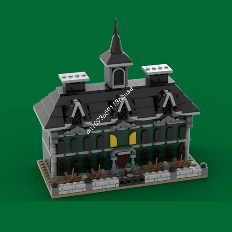 

608pcs MOC Br In Green Mansion Gamcube Version Italian Plumber Building Blocks Festival Gift Best Birthday Gift Ideas DIY