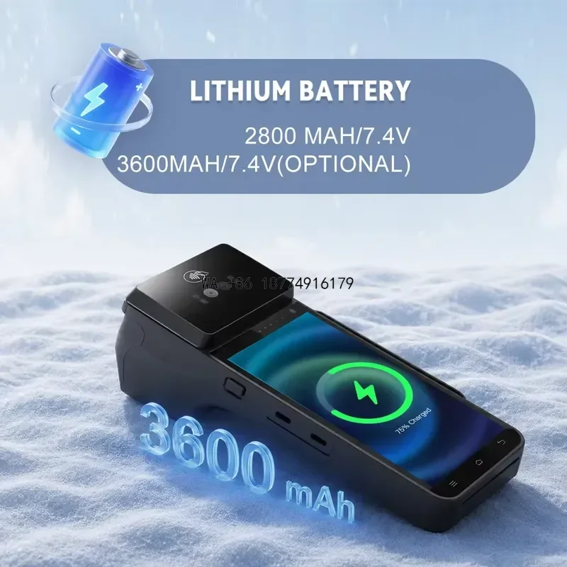 wmwmnu Z90NP Instant Response Palm Finger Print Scanner Biometric with 4+32GB for Amusement Park EntryOEM
