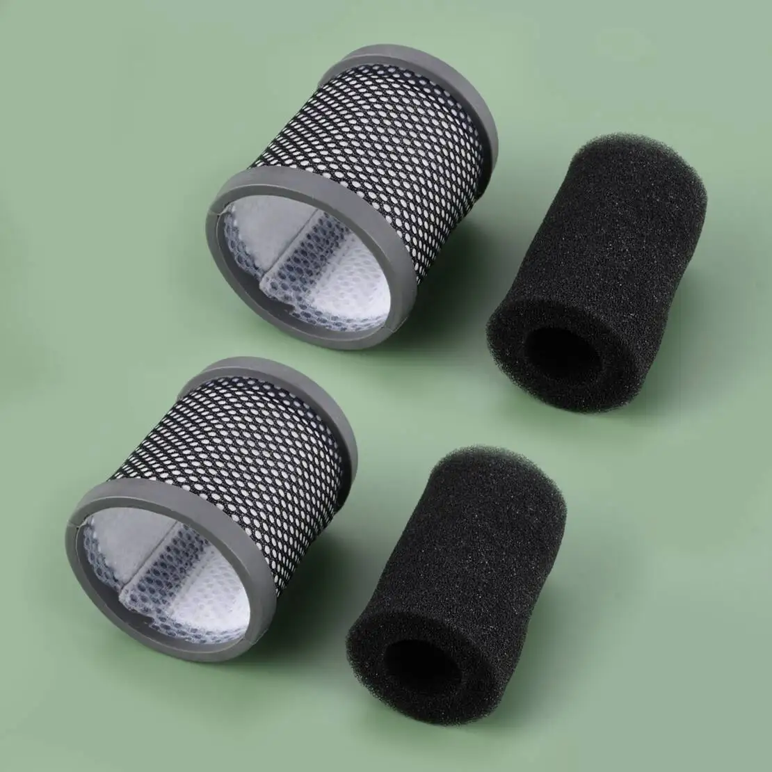

35602170 2pcs Filter With Sponge Fit For Hoover T116 H-Free 100 HF122GH001 39400916 HF122PTA011 39400937 HF122UDD001 39400992