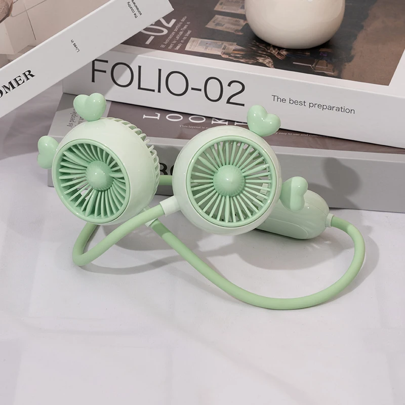 YS-2524-Skin - Friendly Neck Fan - Safe Material, Comfortable to Wear for Extended Periods