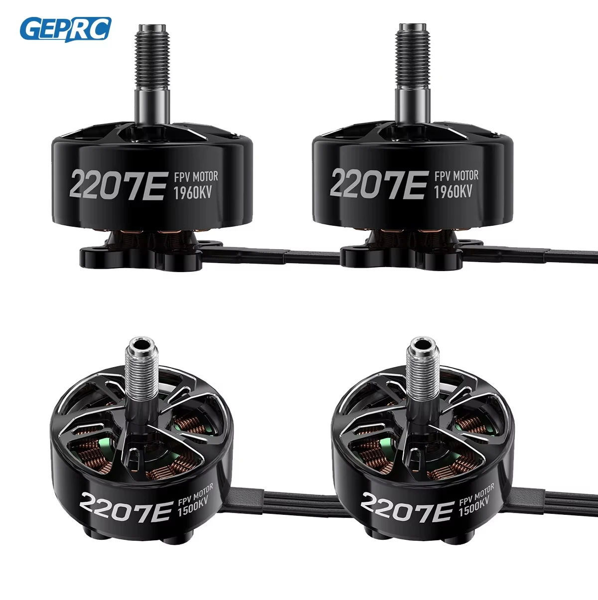High Power High Heat Dissipation 2207E Brushless Motor SPEEDX2 Match 50A ESC 6S Battery Fit 4 5 Inch FPV Racing Multicopter Spar
