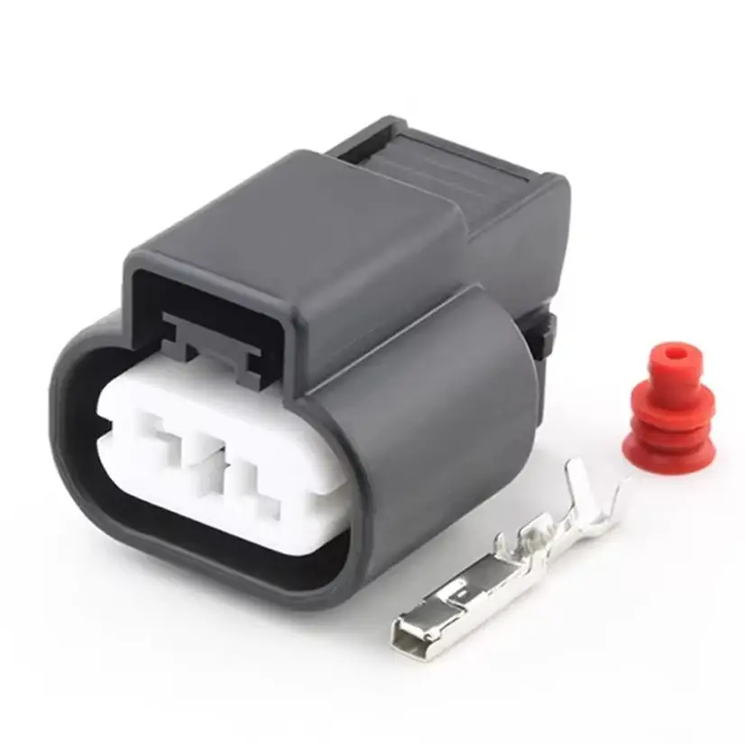 1 Set PK505-02027 A/C Compressor Plug Connector DJ7023C-2.2-21 for Automotive Air Conditioning System