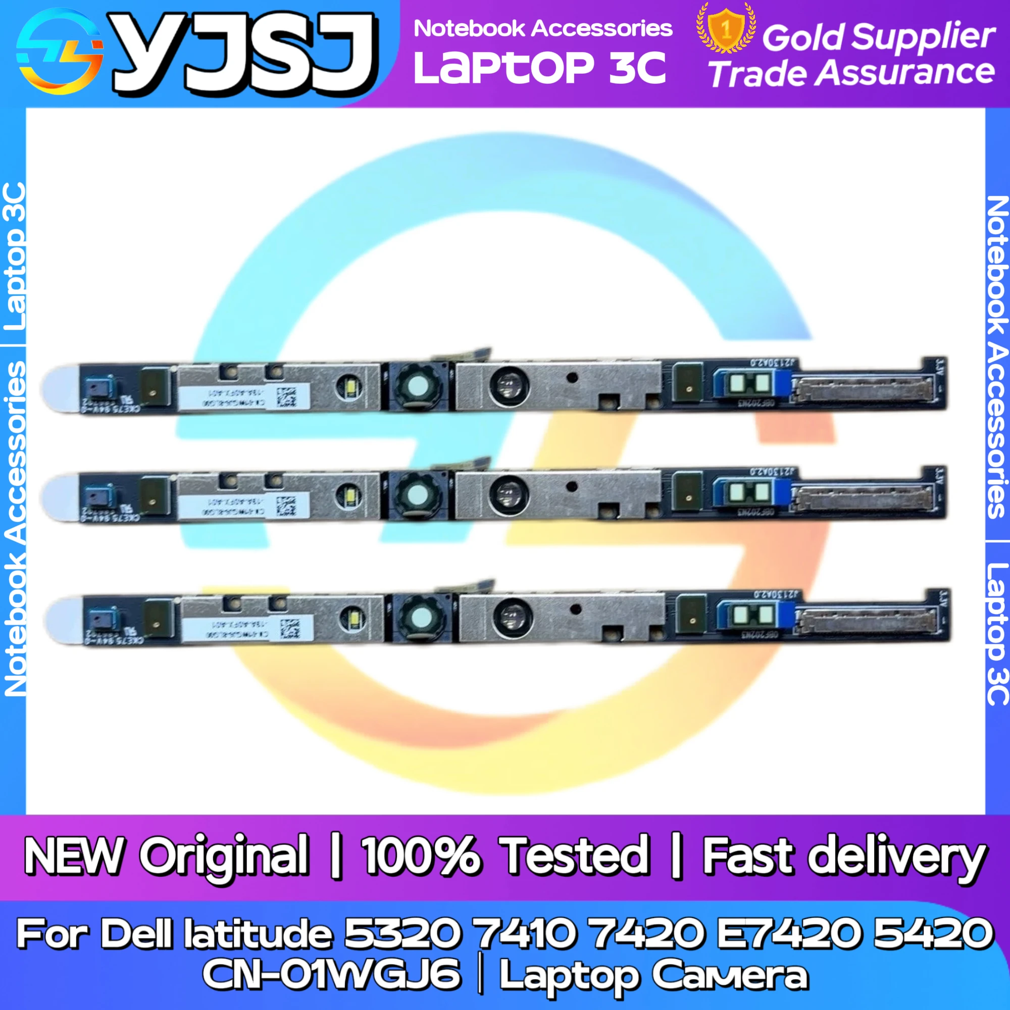 

New Original Laptop Notebook Camera For Dell latitude 5320 7410 7420 E7420 5420 CN-01WGJ6 Laptop Webcam Camera