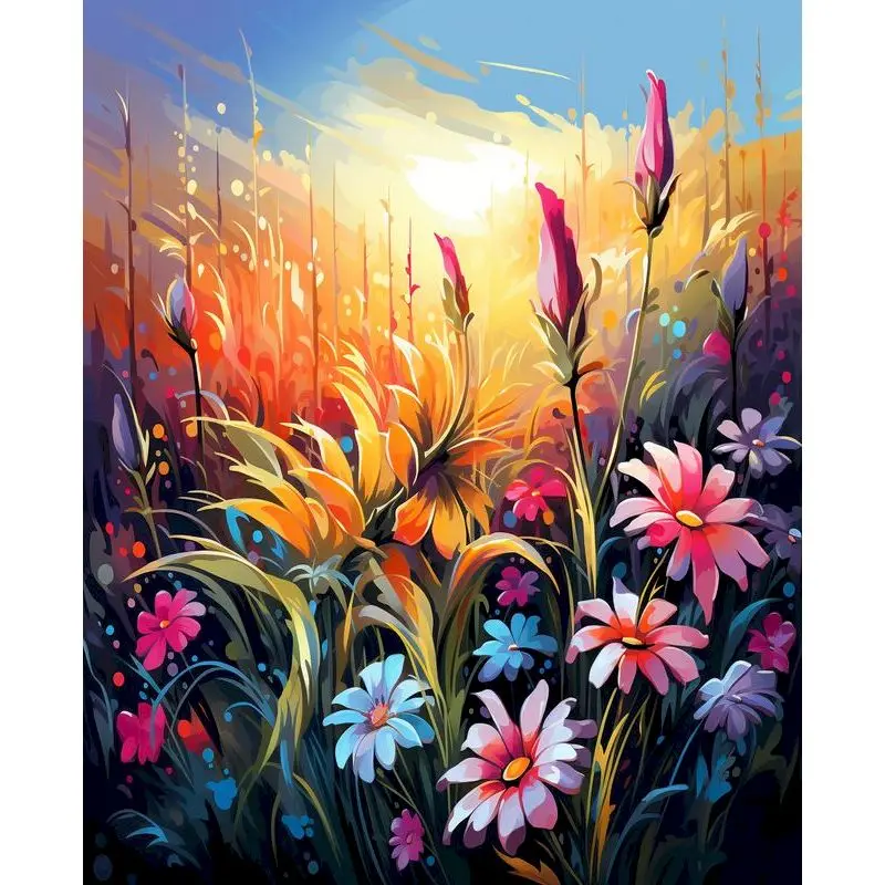 

RUOPOTY Diy Paint By Numbers Kit Window Sill Cat Unique Diy Gift For Home Decor Diy Numbers Painting Handpainted On Canvas Home