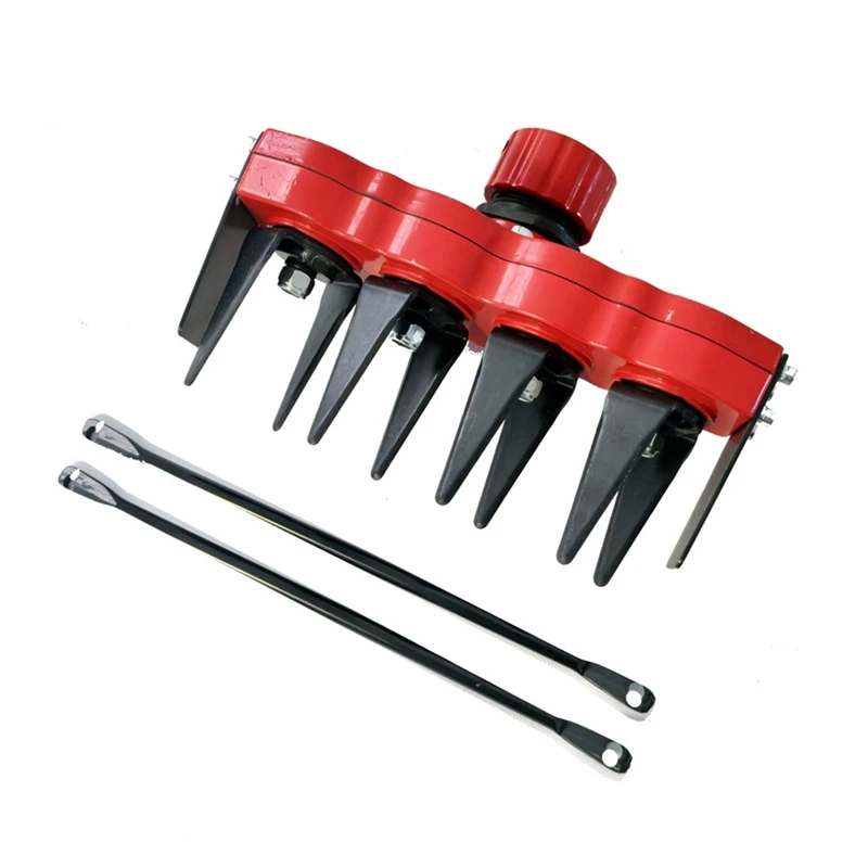 Grass Remover Tool Attachment 2 In 1 Weeding Wheels Weeder Accessories Orchard Mower Weed Wheel Gear