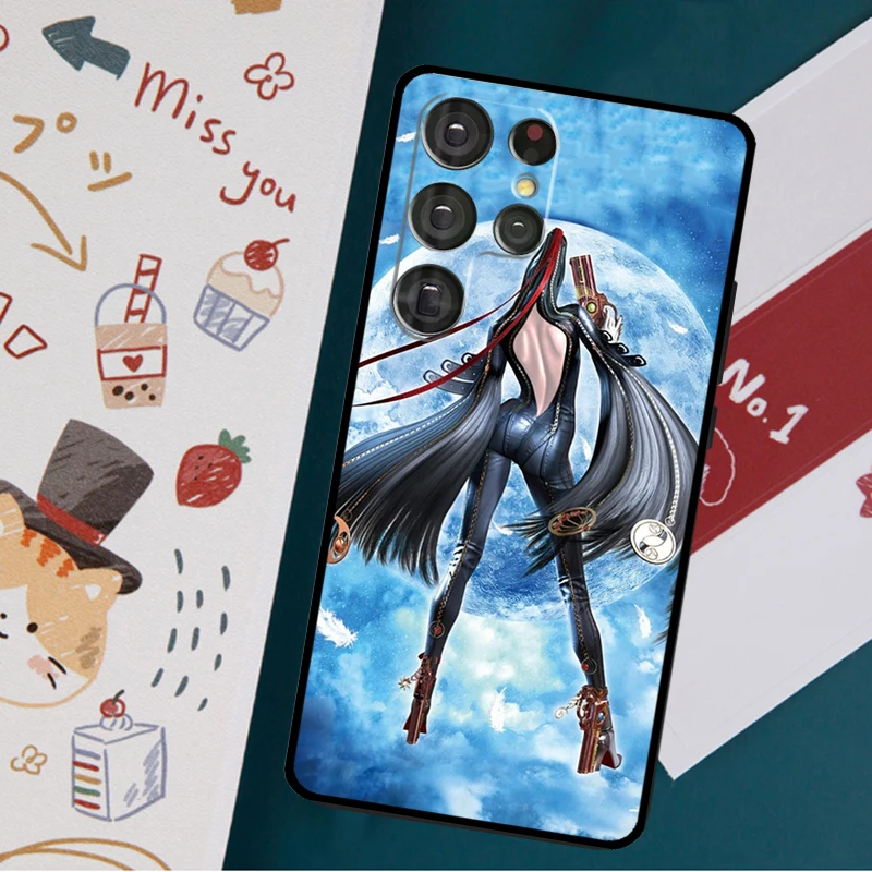 Bayonetta Case For Samsung Galaxy S23 S21 S22 Ultra Plus S20 FE Note 20 Note 10 S8 S9 S10 Plus Cover