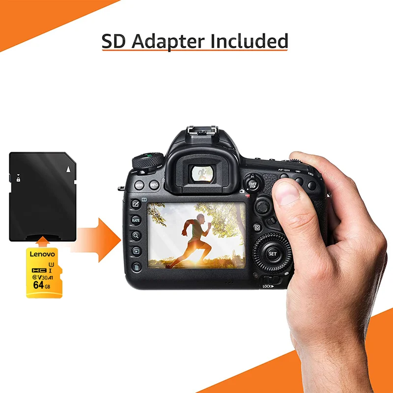 High Speed Micro SD Card 128GB 256GB Class 10 A1 V30 up to 110MB/s Waterproof for Camera Drone Driving Recorder Memory Card view 3