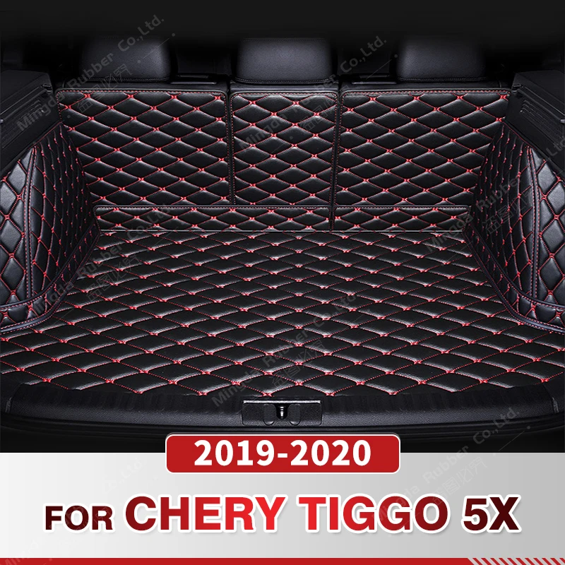 

Auto Full Coverage Trunk Mat For Chery Tiggo 5X 2019 2020 Car Boot Cover Pad Cargo Liner Interior Protector Accessories