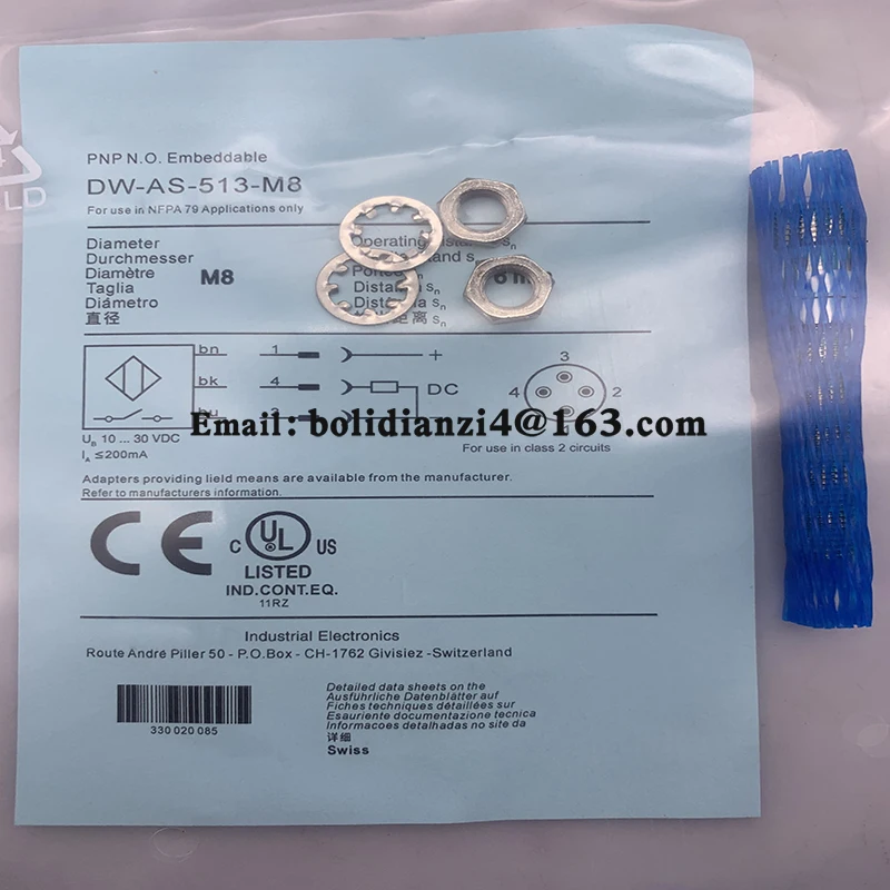 

Original sensor DW-AS-501-M8 DW-AS-502-M8 DW-AS-503-M8 DW-AS-511-M8 DW-AS-512-M8 DW-AS-513-M8 DW-AS-514-M8E In stock