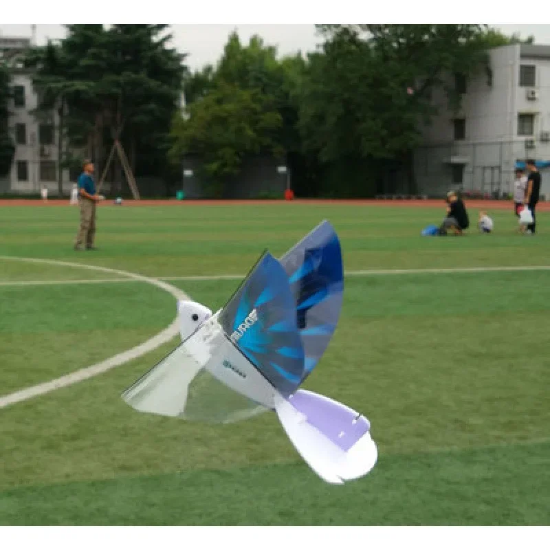 التحكم الجديد الكهربائية حمامة السلام تحلق الطيور تحلق الفضاء لعبة الطيور نموذج محاكاة ترفرف الطيور شحن لعبة عطلة الأطفال