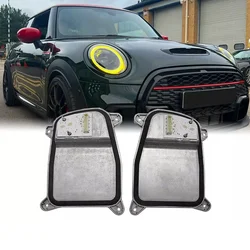 CSL Yellow DRL For 2020 2021 Mini Cooper F55 F56 F57 Clubman F54 LCI LED Headlight Daytime Running Light Red Blue