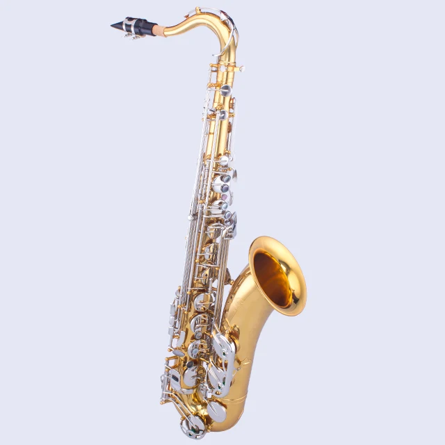 

BB Tone Gold Lacquer Body Nickel Plated Keys Tenor Saxophone