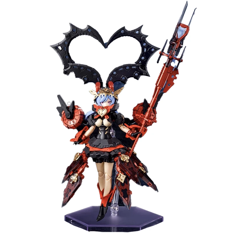 Suya KP722 Red Heart Queen Alice Goddess Installation Machine Assembled Model Tabletop Decoration