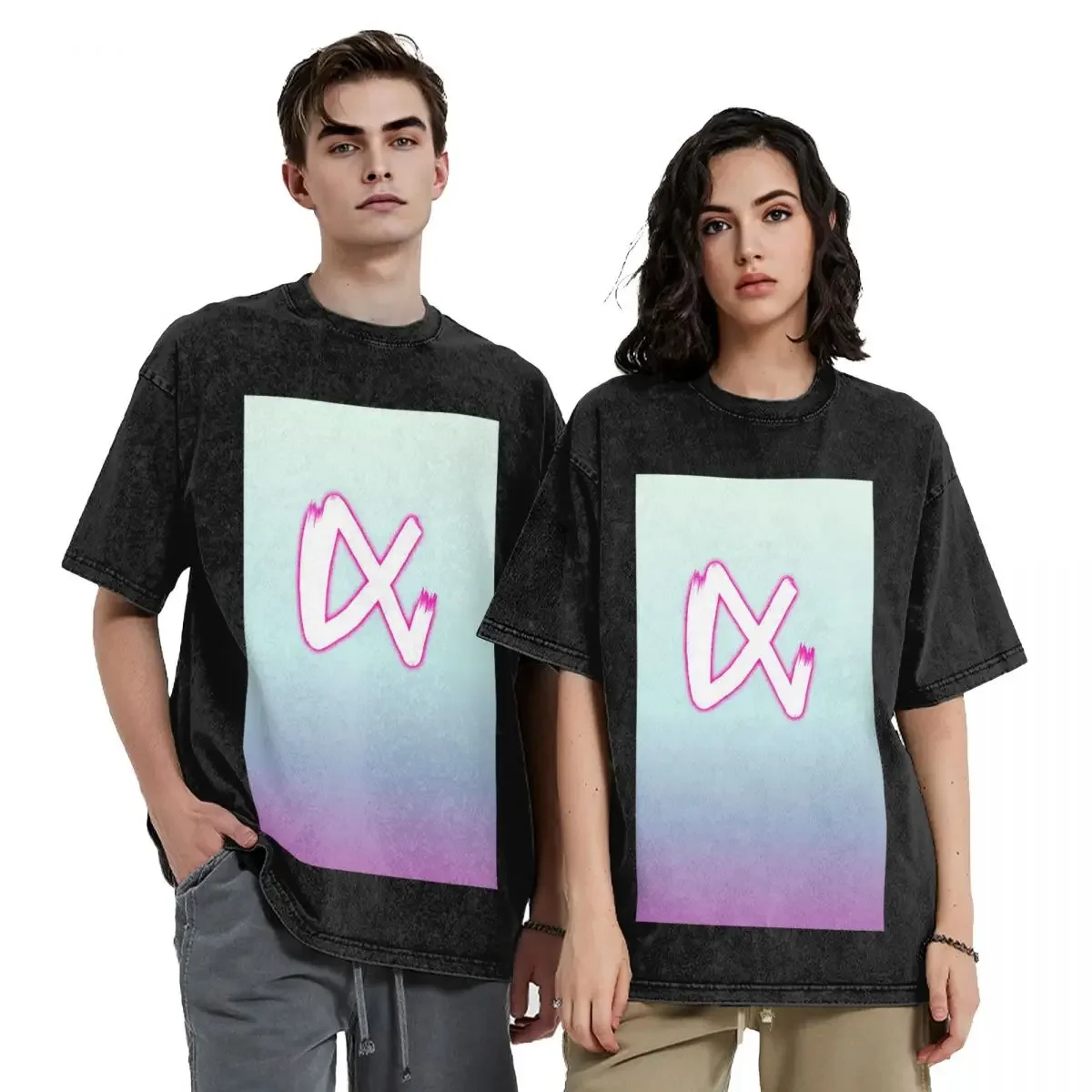 

Singer Aitana Hip Hop Short Sleeve T-Shirts Washed Tops Tees Streetwear T Shirt Vintage for Men Women