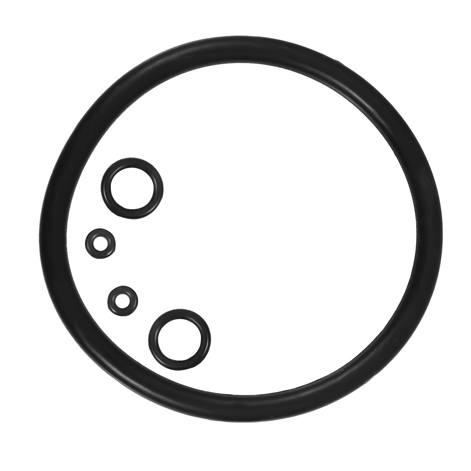 

Food Grade Silicone Sealing Washers Black O Ring for Faucet Repair Bathroom Accessories Sink Mounting Ring Vessel Seals Easy