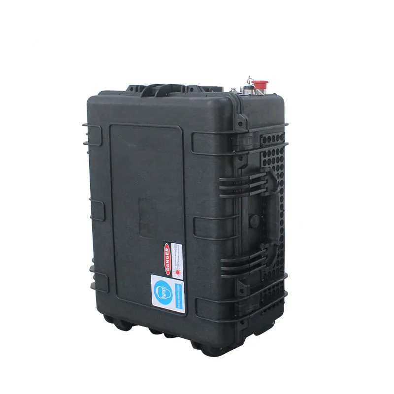 Multipurpose Rust Removing Paint Laser Remover 100W Pulse Laser Cleaning Machine For Stainless Steel Aluminum Metal Sheet