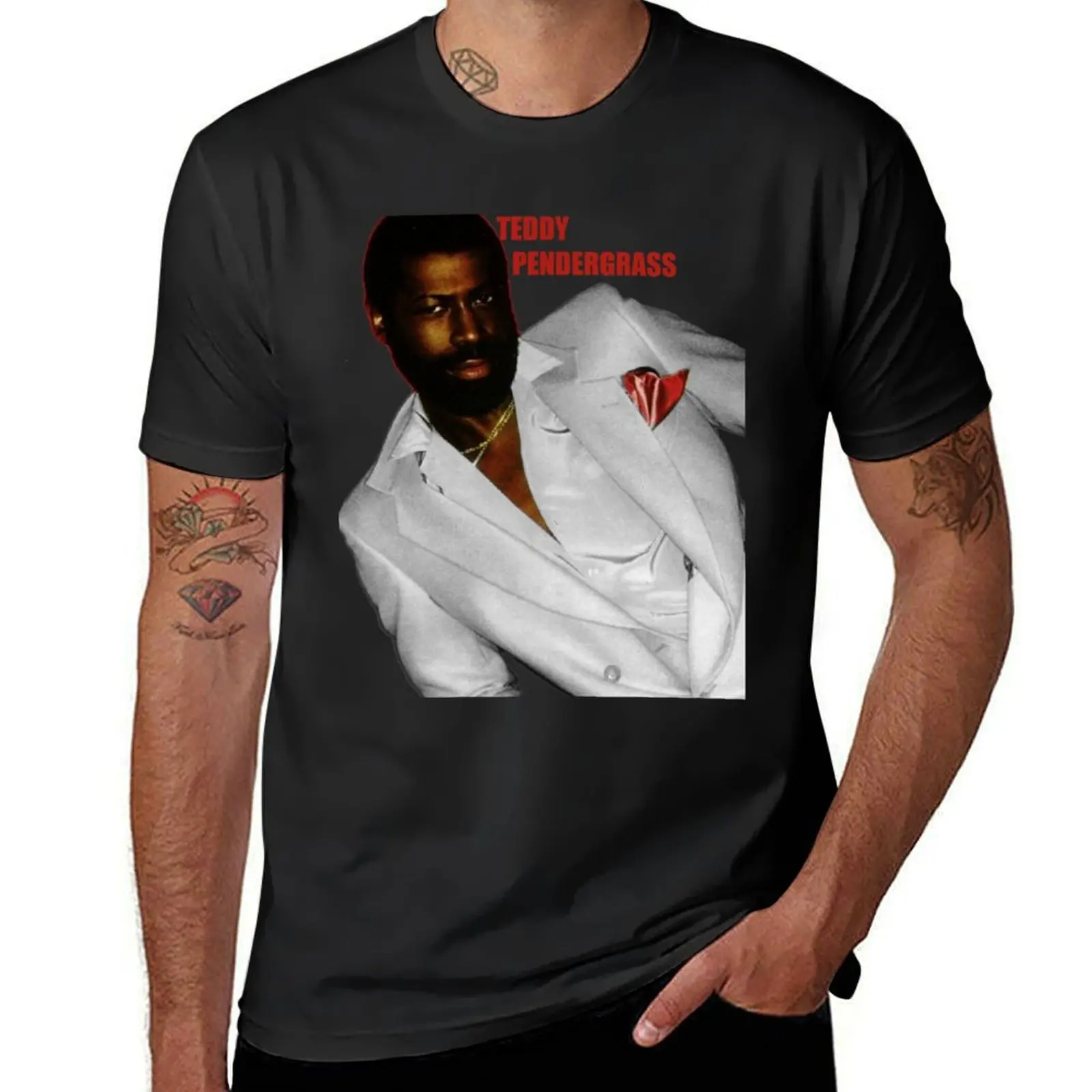 

Teddy Pendergrass (Musician) Classic T-Shirt vintage clothes summer clothes heavyweights cute clothes oversized t shirt men