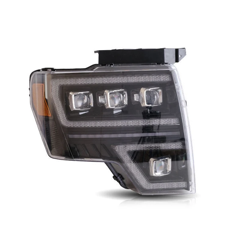 Original Factory LED Head Light For Ford F150 2009-2014 Dynamic Turn Indicator Front Car Lamp Parts Auto Lighting System