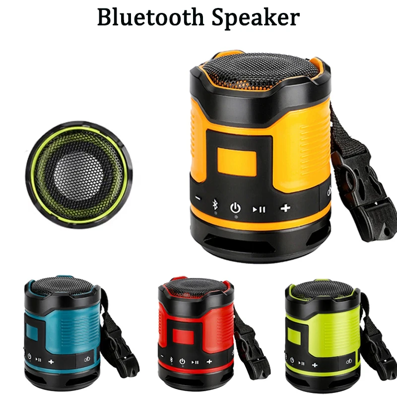 

Cordless Bluetooth Speaker With Type-C Charge Port Portable Outdoor Player Loudspeaker for Jobsites, Home and Party