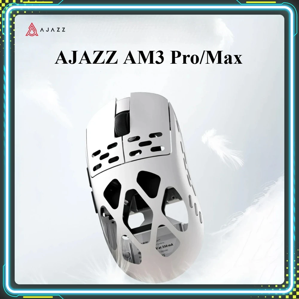 

AJAZZ AM3 Pro MAX Gaming Mouse PAW3950 Magnesium Alloy Low Latency Lightweight Wireless Tri-Mode Mice PC E-Sports Accessory Gift