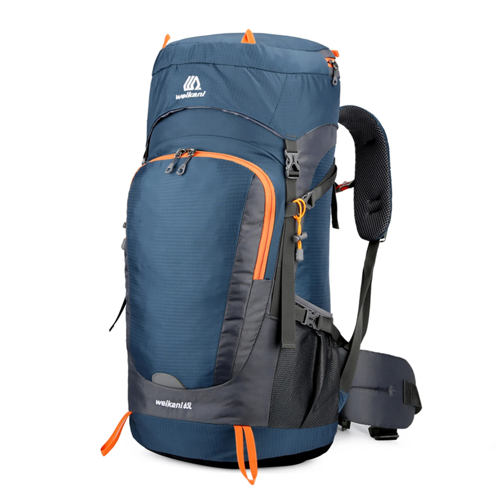 TOMSHOO 65l Rucksack wasserfester Wander rucksack mit Regenschutz Outdoor Sport Travel Daypack für Camping Klettern Bergsteigen 5
