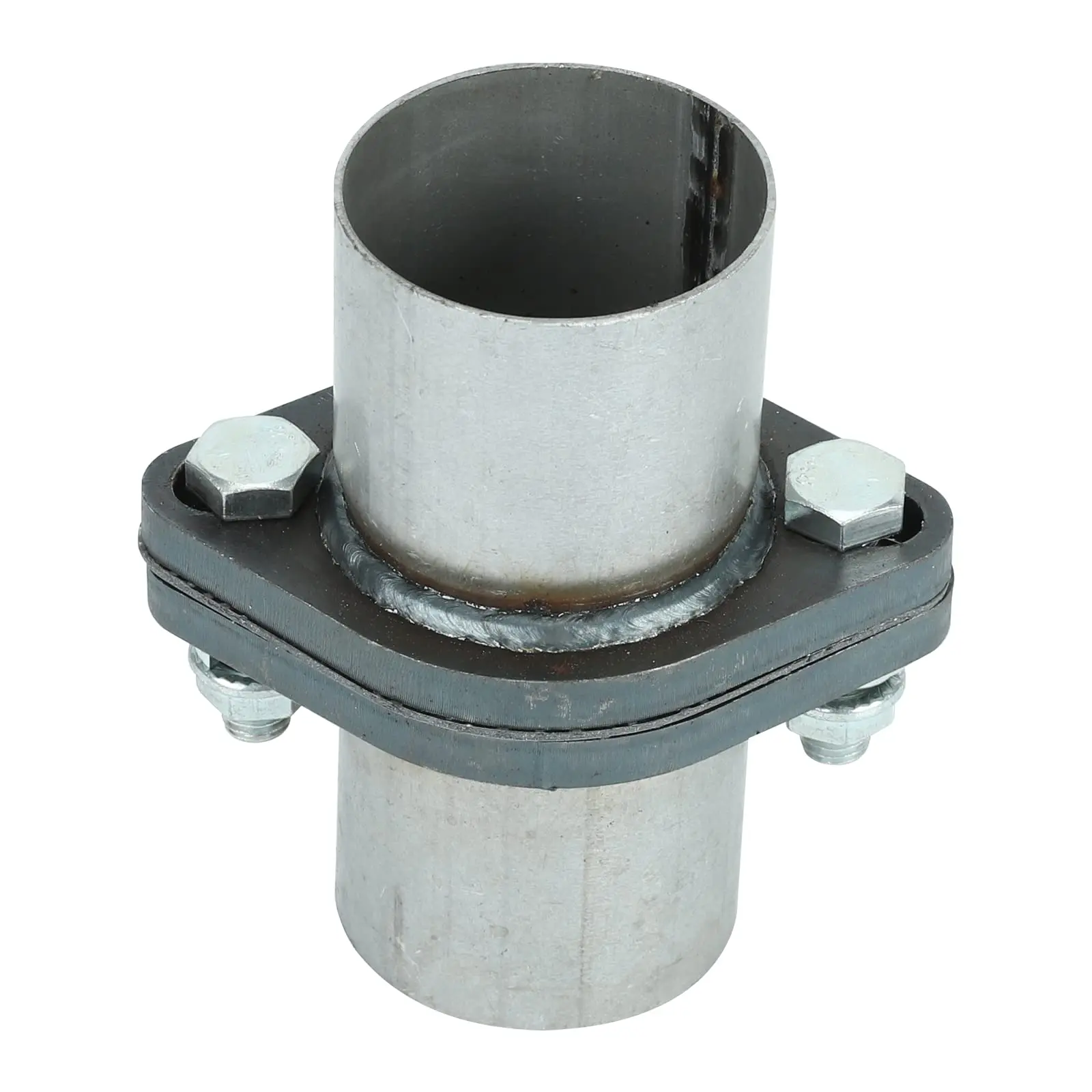 

Universal 2.5 Inch ID Exhaust Pipe Repair Flange With Gasket And Four Bolts Quick Installation Kit