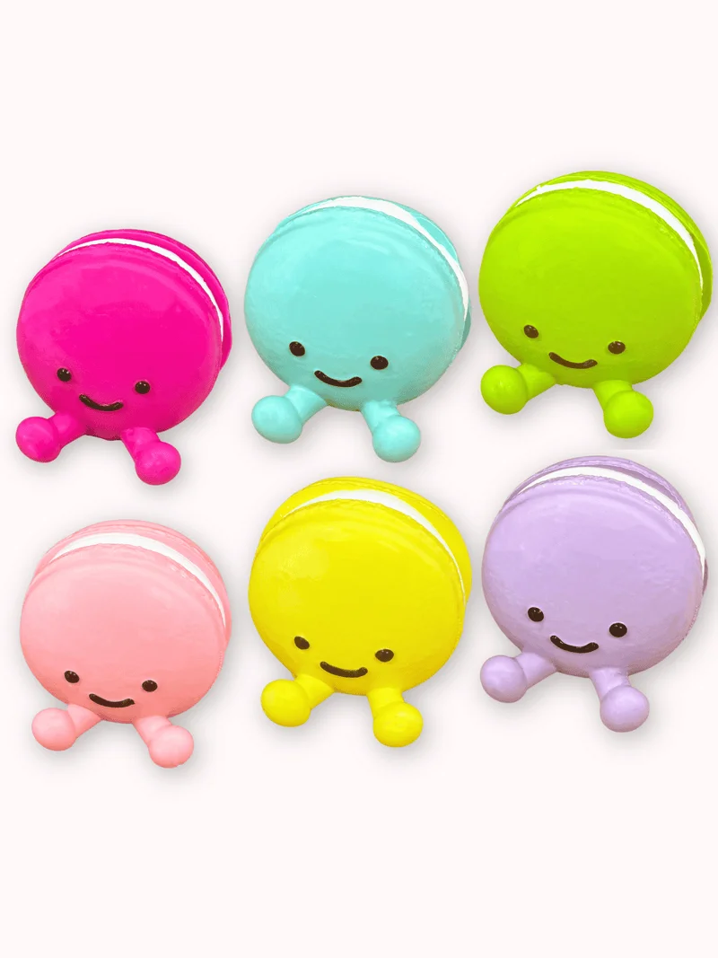 

Food Grade Silicone Colorful Macaron Handmade Taba Squishy Toy