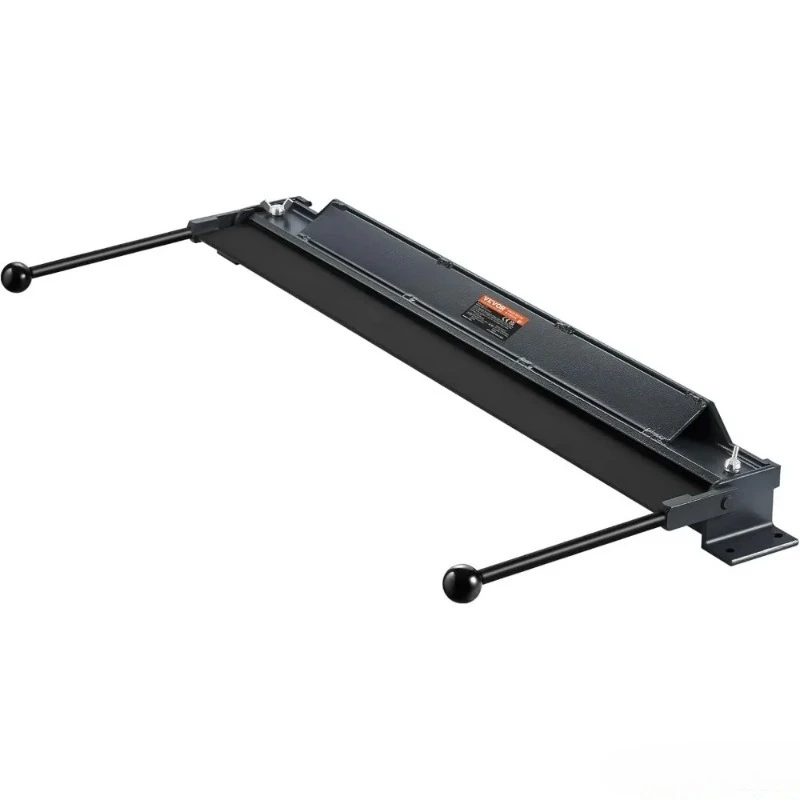 48-Inch Sheet Metal Bending Brake, Adjustable 0-130 Degrees, Portable Mini Bender for 20 Gauge Low Carbon Steel Sheets