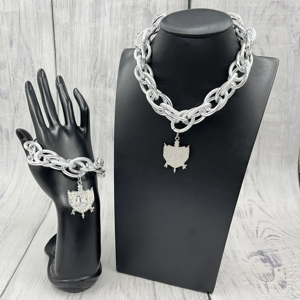 Sigma Gamma Rho Shield Necklace