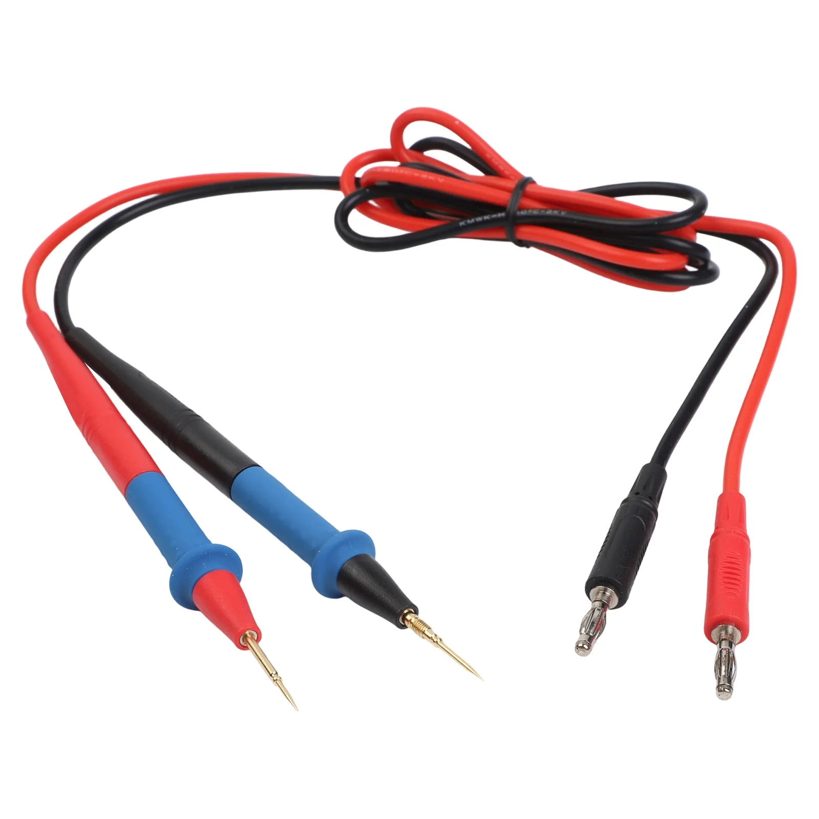 Multimeter-Compatible Test Pen Featuring Silicone Wire and Replaceable 0.1mm Steel Needle Tips for Fine Electrical Point Probing