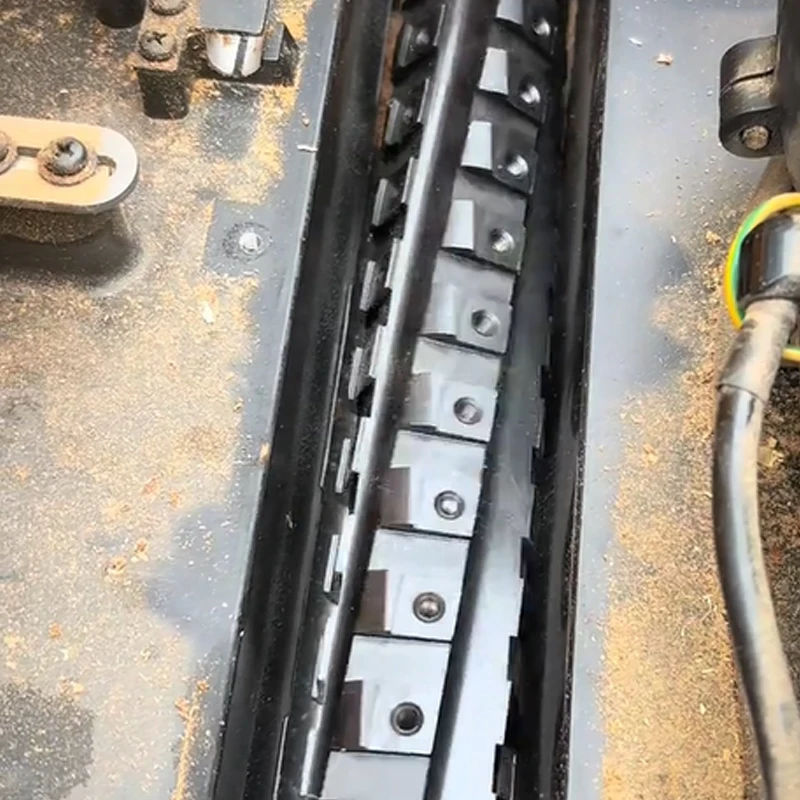 Fhonk 13 بوصة النجارة دوامة القاطع لآلة الحلاقة المسوي القاطع القاطع العفن المغزل #3