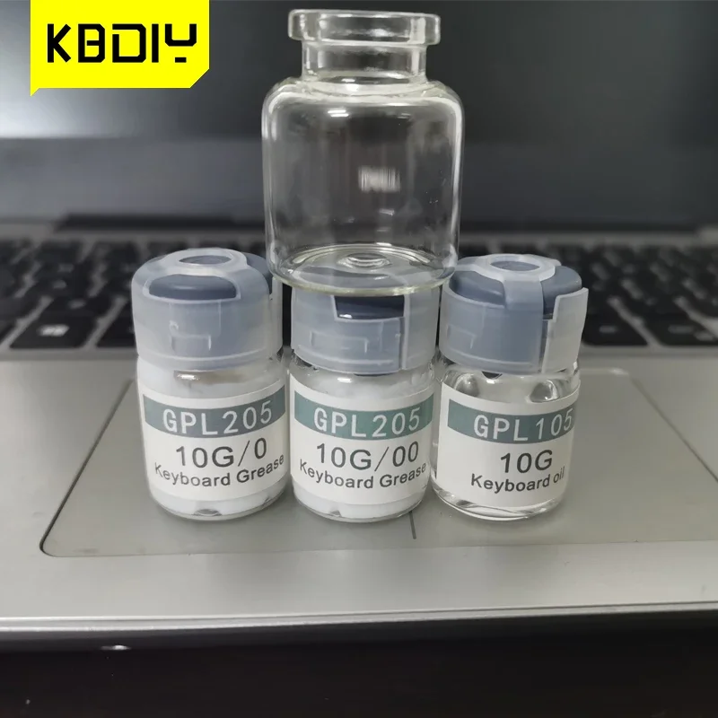 KBDiy สวิทช์ Lube จาระบีน้ํามัน GPL105/205 DIY คีย์บอร์ด Keycaps Switch Stabilizer น้ํามันหล่อลื่นสําหรับ GK61 Anne Pro 2 TM680