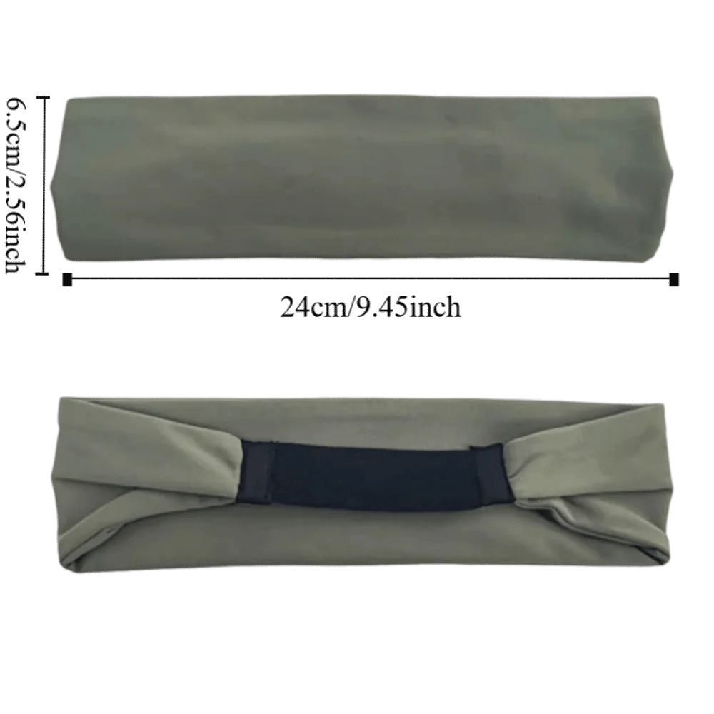 عصابات رأس للتمرين ماصة للرطوبة للنساء، سريعة الجفاف وغير قابلة للانزلاق وقابلة للتمدد، مريحة ومسامية #6