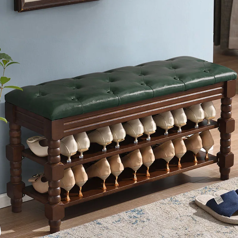 

Storage Bench Shoe Stand Cabinet Organizer Designer Floor Multi Layer Shoe Stand Minimalism Zapatera Lounge Suite Furniture