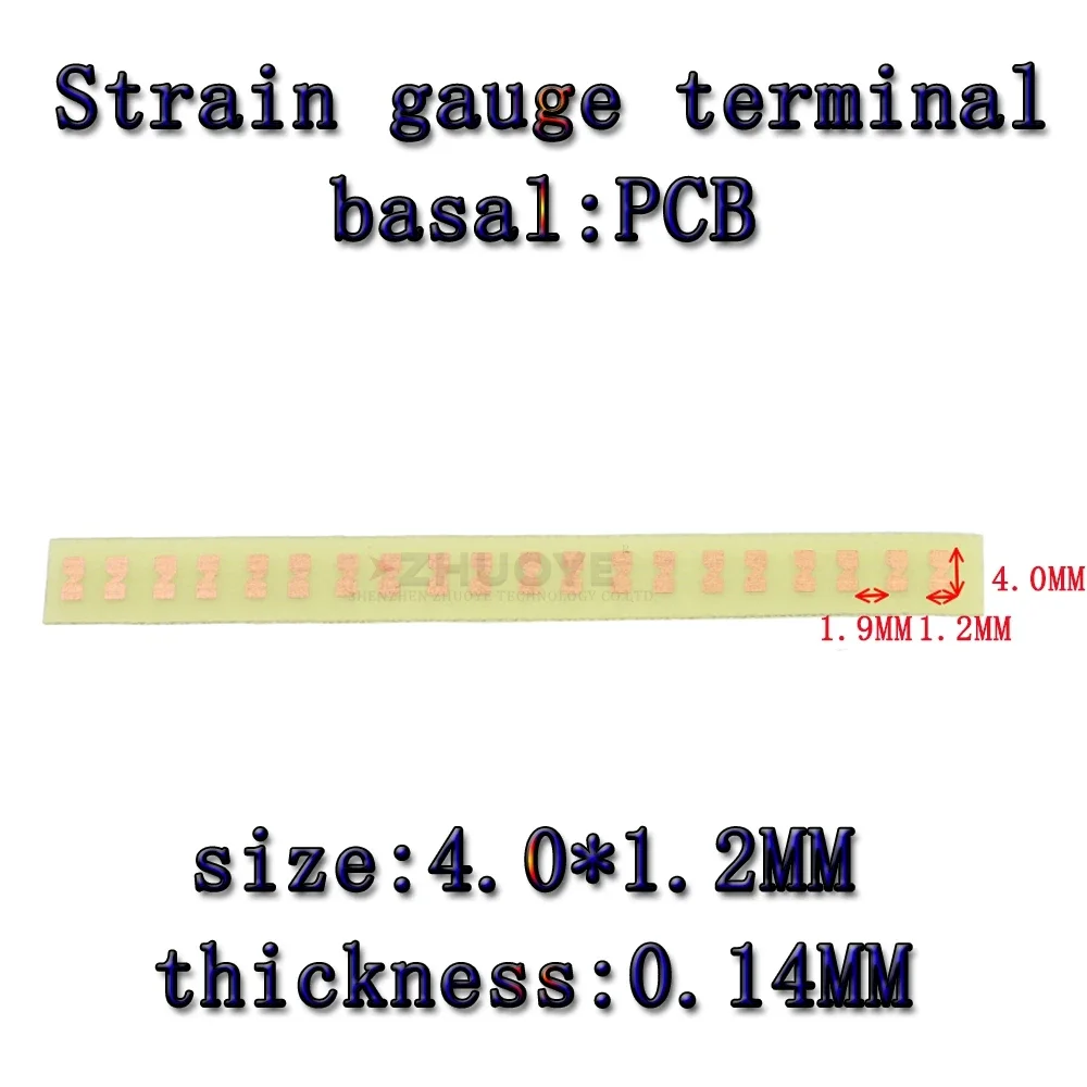 Terminale estensimetro da 10 pezzi Linea di estensione estensimetro Connettore specializzato